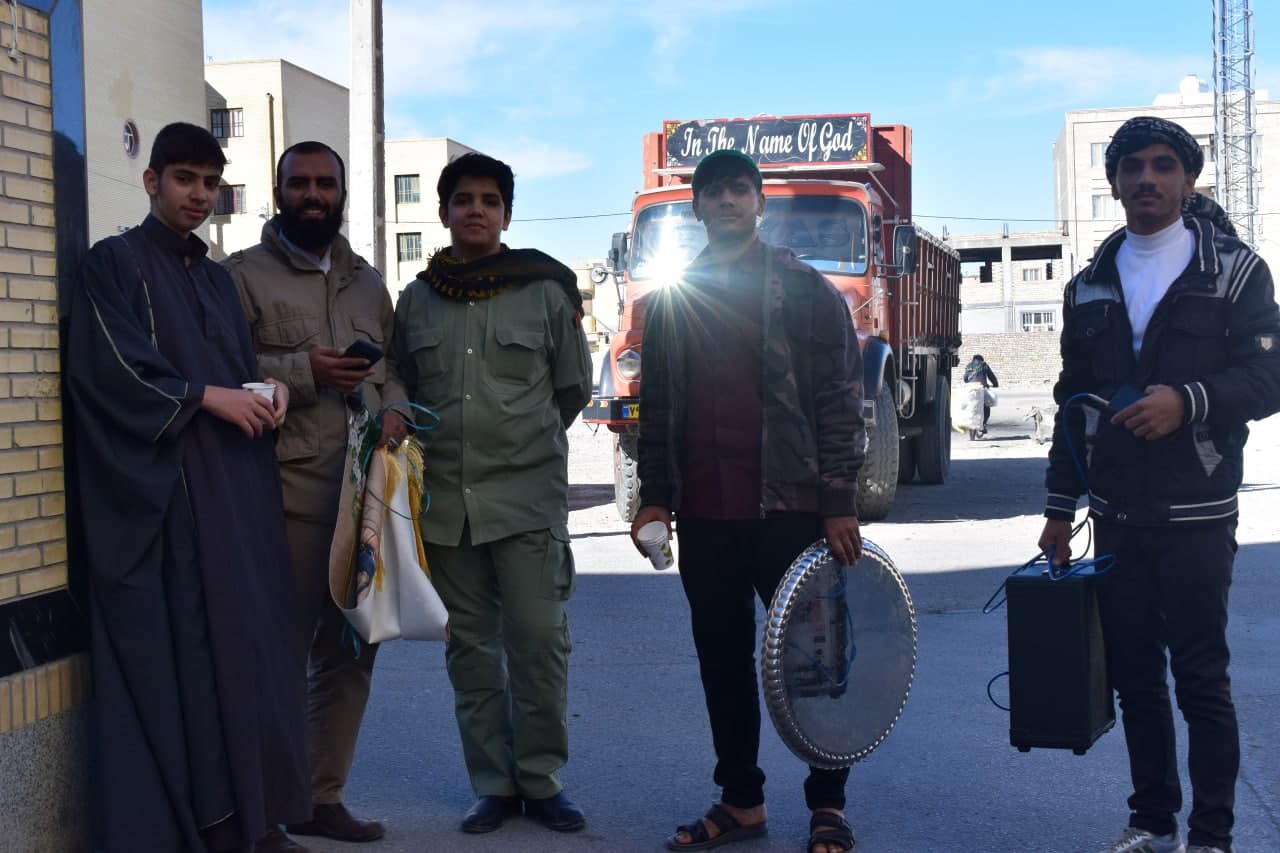  ایستگاه صلواتی روز شهادت حاج قاسم عزیز رحمه الله در تنگه احد ایران